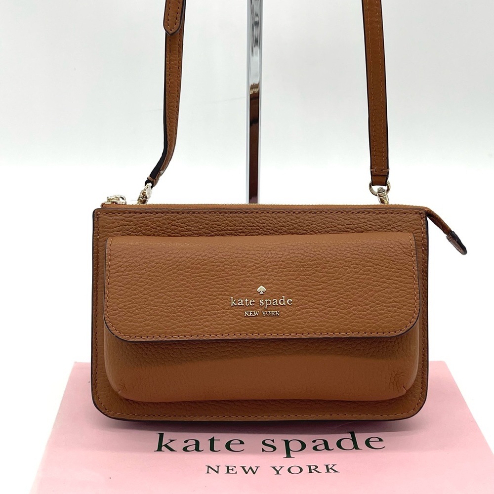 Kate Spade Leila Small Flap Packet Crossbody Bag - Picture 3 of 12